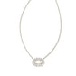 Kendra Scott Elisa Crystal Frame Pendant Necklace- 5 Colors