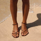 Dolce Vita "Kenley" Vinyl Sandal - Tortoise Jelly