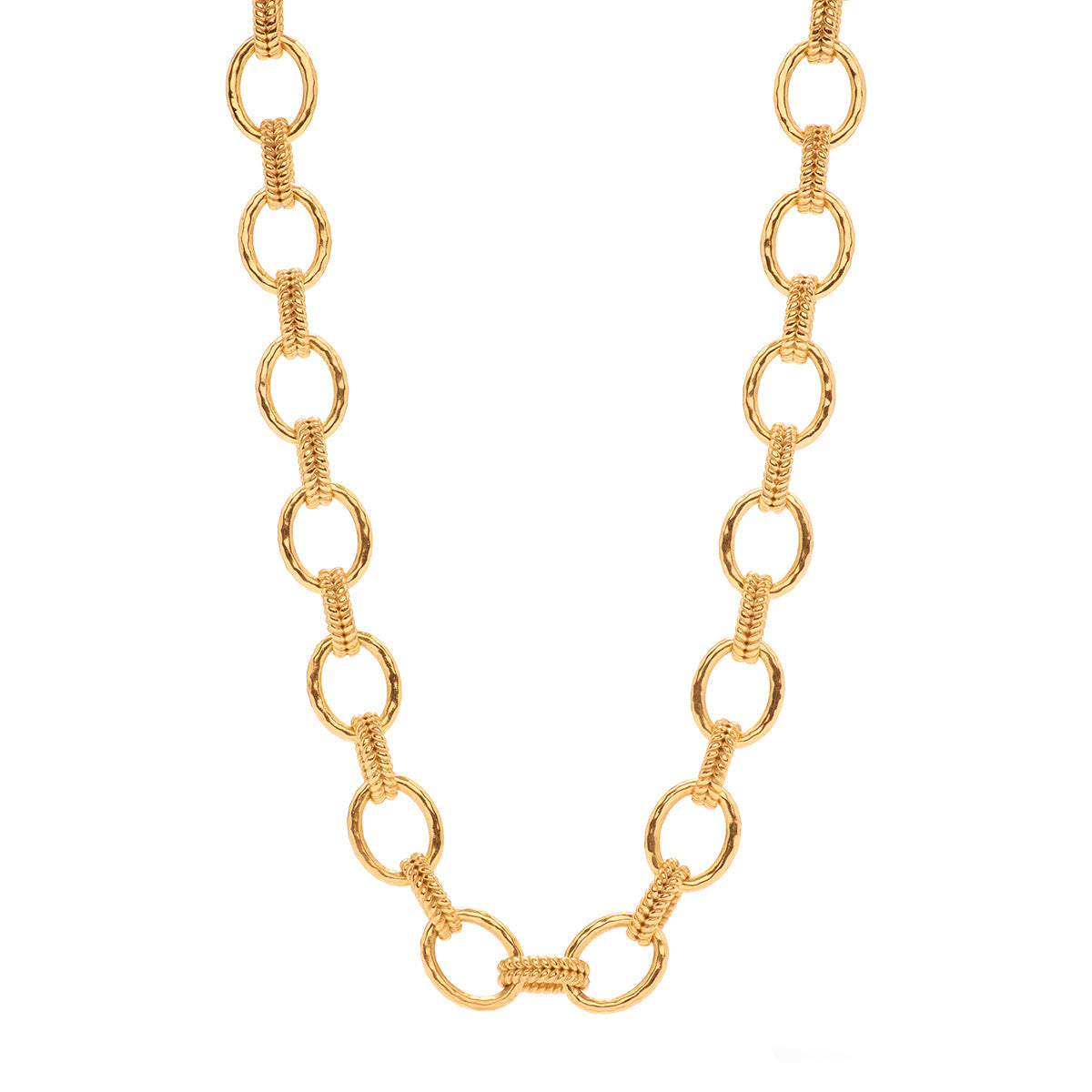 Capucine de Wulf “Regal” Link Necklace, 16"+2" - Gold