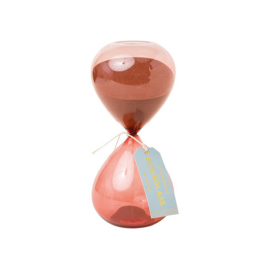 Designworks Ink '60 Minute' Hourglass-Terracotta Ombre