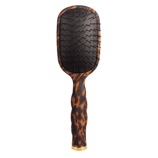 Teleties Full Sized Detangler Hair Brush for Fine Hair – Tortoise