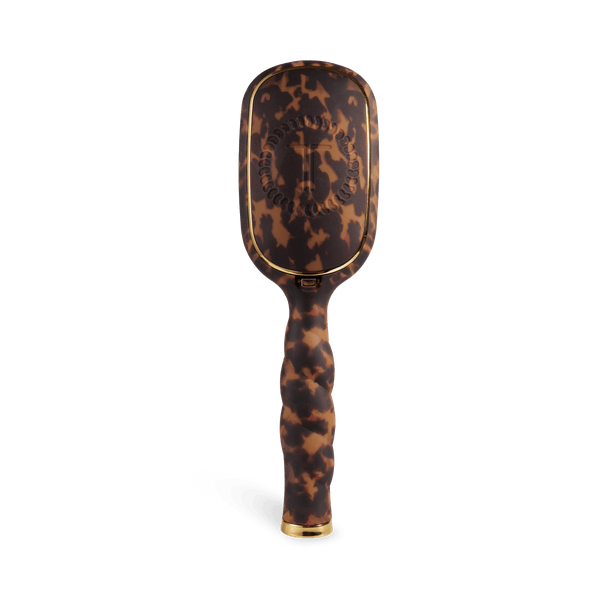 Teleties Full Sized Detangler Hair Brush for Medium Hair – Tortoise