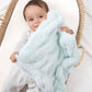 Bei Bei Faux Fur Lovey-Blue
