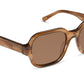 DIFF Eyewear “Aspyn Ovard” Lola Tortoise Brown Sunglasses