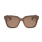 DIFF Eyewear "Bella" Moscow Mule Brown w/ Gold Flash Sunglasses