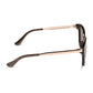 DIFF Eyewear "Bella" Moscow Mule Brown w/ Gold Flash Sunglasses