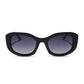 DIFF Eyewear Devil Wears Prada "Miranda" Polarized Sunglasses-Black Grey Gradient