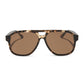 DIFF Eyewear “Jessie James Decker” Nash Espresso Tortoise Brown Sunglasses