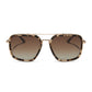Diff Eyewear “Jordan”  Espresso Tortoise Brown Polarized Sunglasses