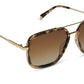 Diff Eyewear “Jordan”  Espresso Tortoise Brown Polarized Sunglasses