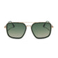 Diff Eyewear “Jordan” Fairway Green Gold Aloe Green Gradiant Sunglasses