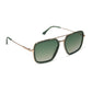 Diff Eyewear “Jordan” Fairway Green Gold Aloe Green Gradiant Sunglasses
