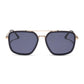 DIFF Eyewear “Jordan” Gold Royal Temple Tips Midnight Polarized Sunglasses