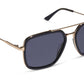 DIFF Eyewear “Jordan” Gold Royal Temple Tips Midnight Polarized Sunglasses