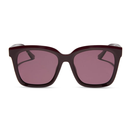 DIFF Eyewear "Meredith" Dark Cherry Lacquer