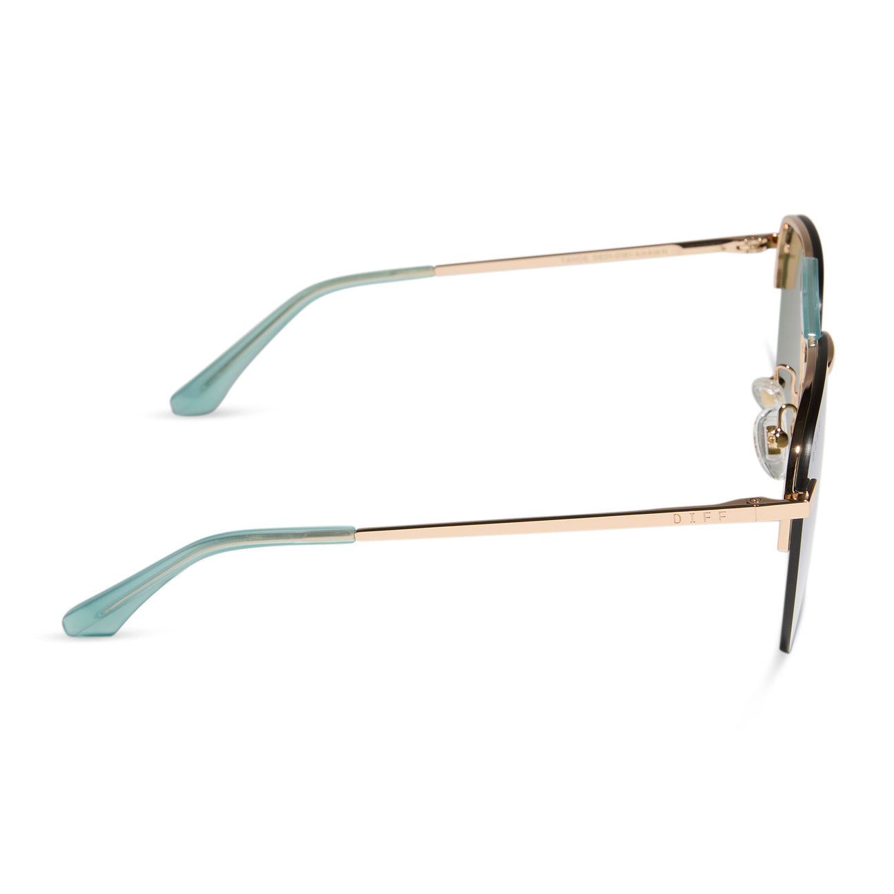 DIFF Eyewear “Tahoe” - Aquatic Awe Aquatic Awe Mirror Sunglasses