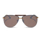 Diff Eyewear "Tahoe" Sequoia Tortoise + Brown Gold Flash Sunglasses