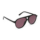 DIFF Eyewear “Tosca II” Black Aubergine Sunglasses