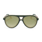 DIFF Eyewear “Tosca III”  Fairway Green Aloe Green Gradient Light Gold Flash Sunglasses