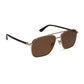 DIFF Eyewear Rip Wheeler “Western” Gold Marbled Brown Polarized Sunglasses