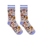 Living Royal Women's Bamboo Crew Socks - Dogs