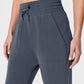 Spanx On the Move Tapered Pant-Dark Storm