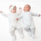 Bei Bei Snap Romper-Blue Toile