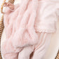 Bei Bei Faux Fur Lovey-Pink