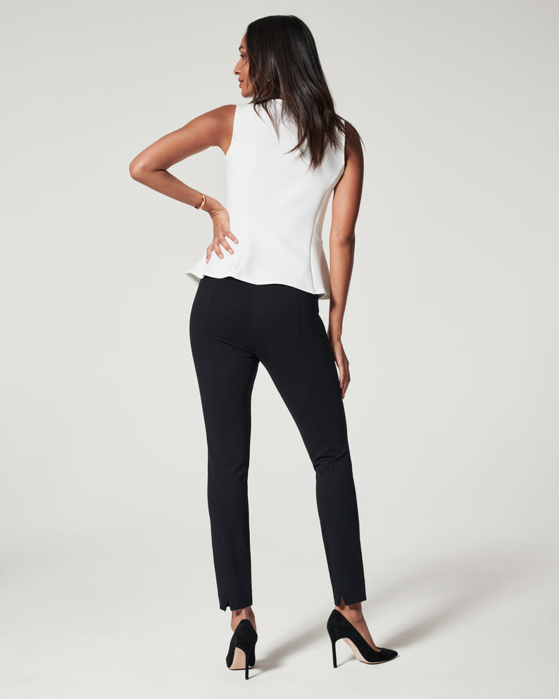 Spanx "The Perfect Pant" Ankle Back Seam Skinny-Black