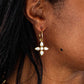 Capucine de Wulf Aurora Hoop Earrings with Double Sided Charm-Abalone/MOP