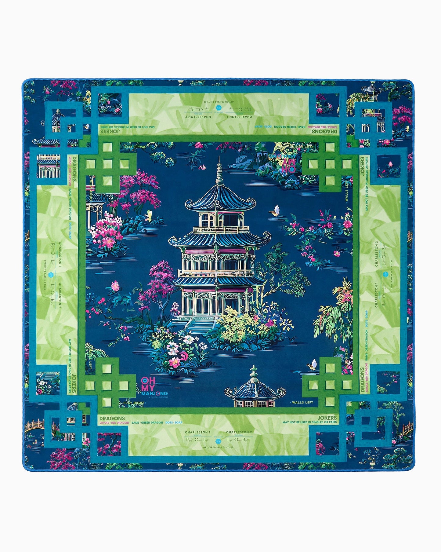 Oh My Mahjong “Elysium” Mat in Tube