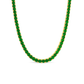 LeMel Emerald CZ Tennis Necklace-16"