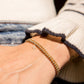 LeMel Everyday Stretch Bracelet with Cross Charm -Standard 6.5"