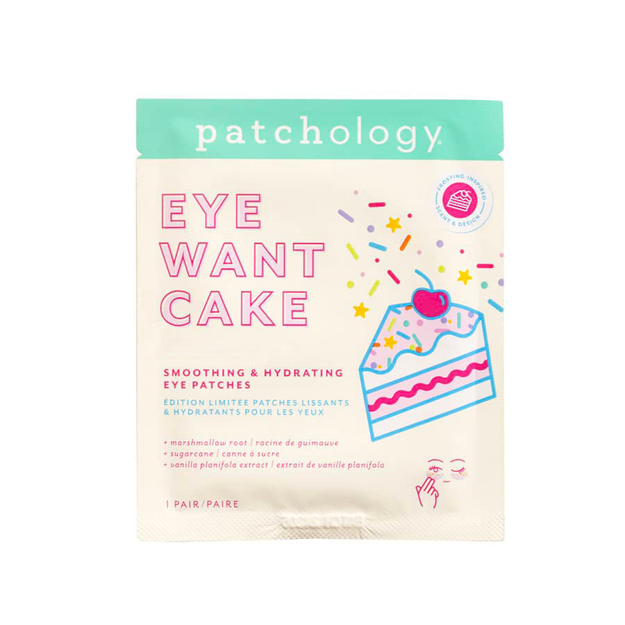 Patchology "Eye Want Cake" Smoothing & Hydrating No-Slip Eye Patches (5 pairs)