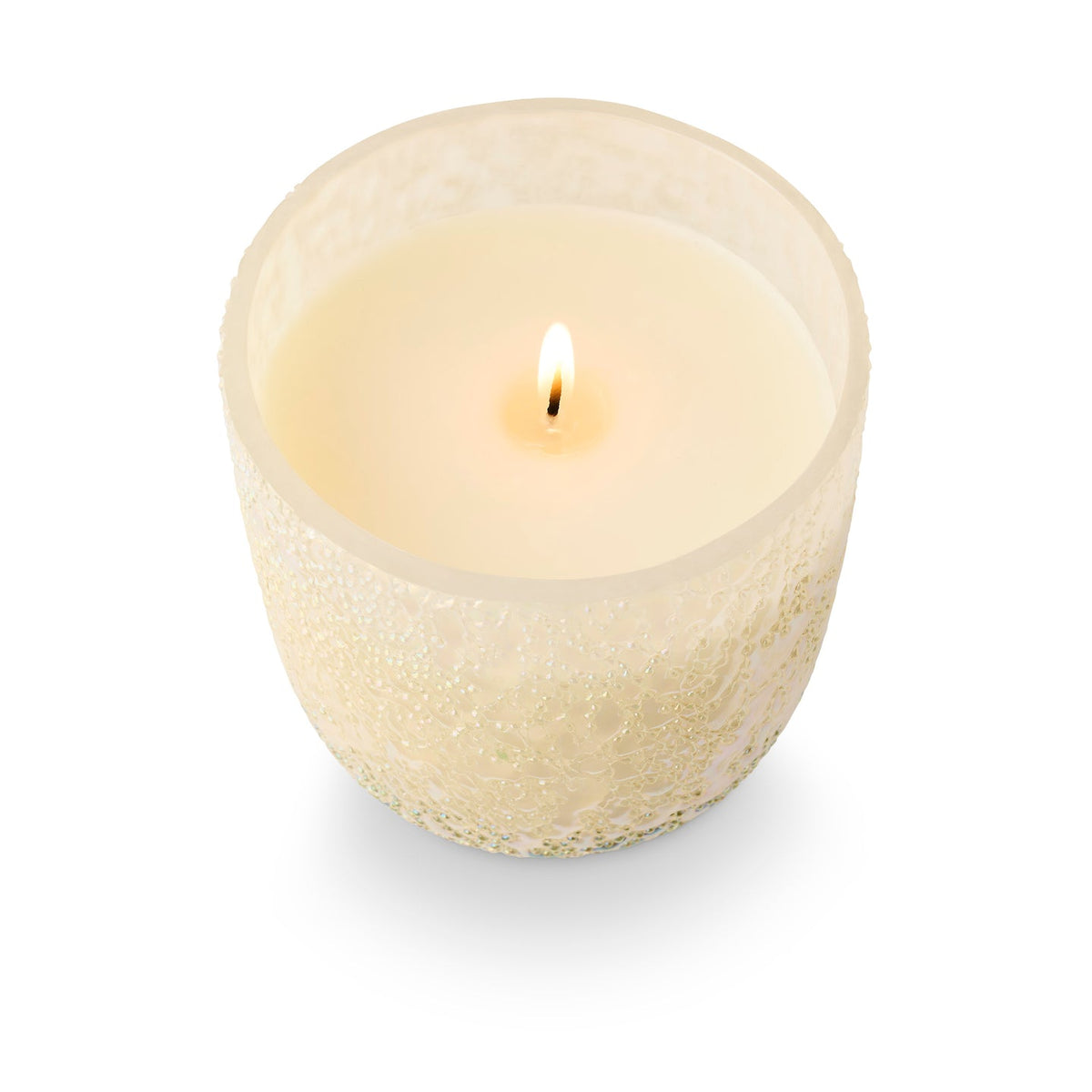 Illume Beaded Glass Candle-Winter White