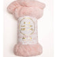 Bei Bei Faux Fur Blanket-Petal Pink