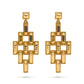 Capucine de Wulf Pathway Post Drop Earrings-Gold