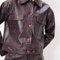FRNCH "Calixa" Jacket- Chocolate