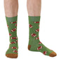 Living Royal Men's Bamboo Crew Socks-Football