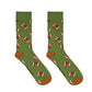 Living Royal Men's Bamboo Crew Socks-Football
