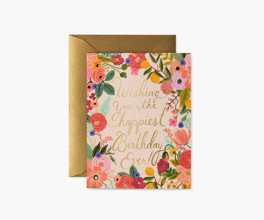 Rifle Paper Co. "Garden Party" Birthday Card