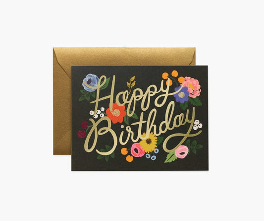 Rifle Paper Co. "Vintage Blossoms" Birthday Card