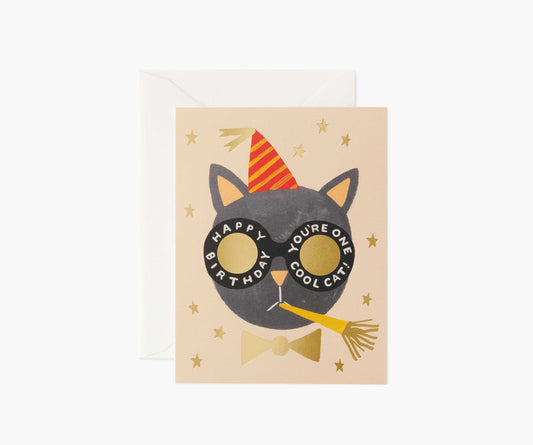 Rifle Paper Co. “Birthday Cat”  Card