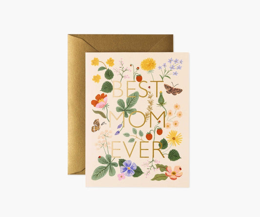 Rifle Paper Co. "Best Mom Ever" Card