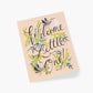 Rifle Paper Co. “Welcome Little One” Card