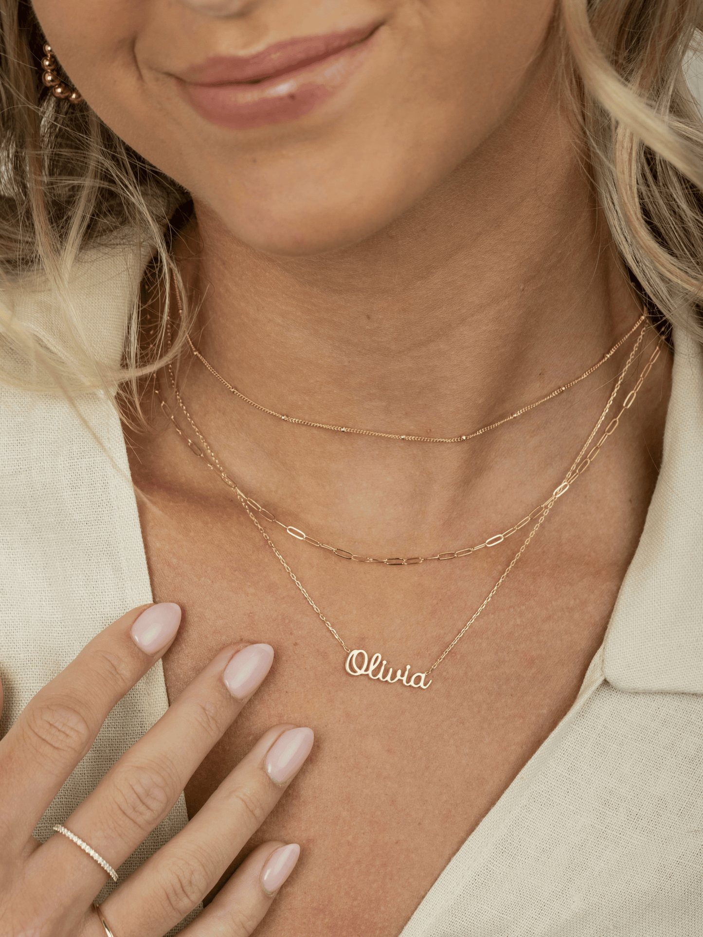 LeMel Satellite Necklace-16"