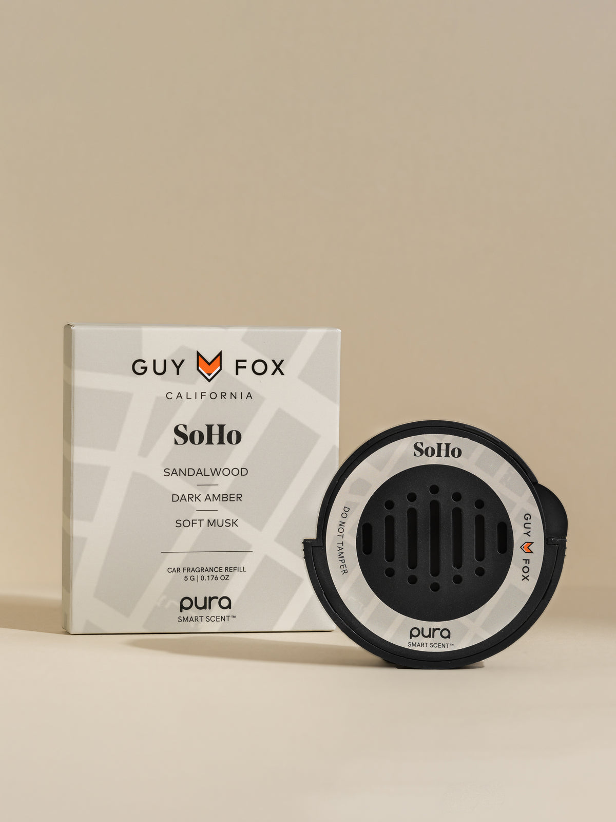 Pura Car Diffuser Refill "Guy Fox"- SoHo