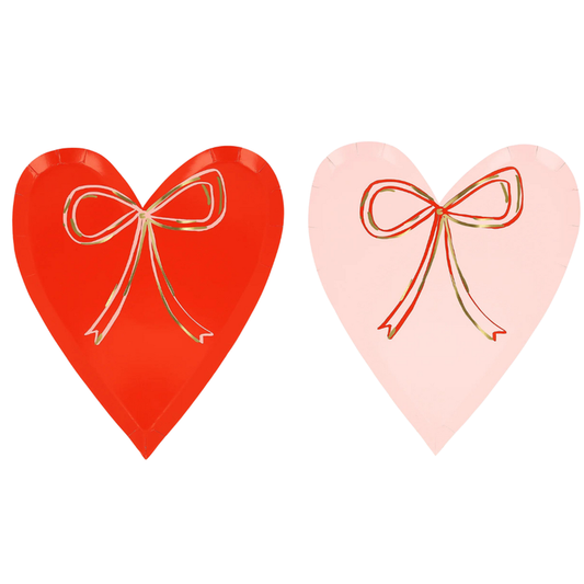 Meri Meri Heart with Bow Napkins- Set of 16