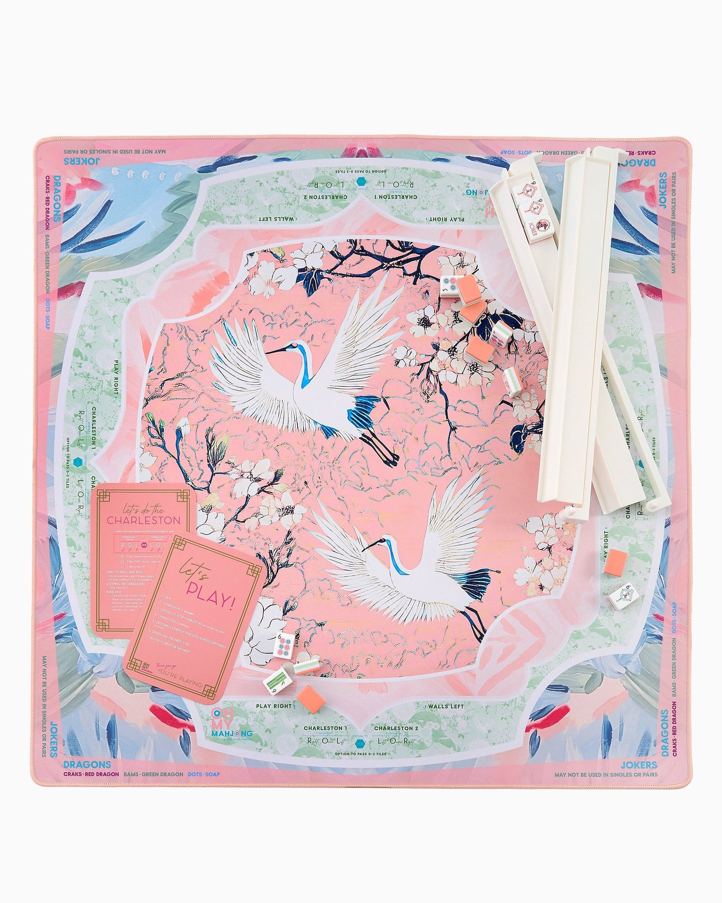 Oh My Mahjong “Heron” Mat in Tube