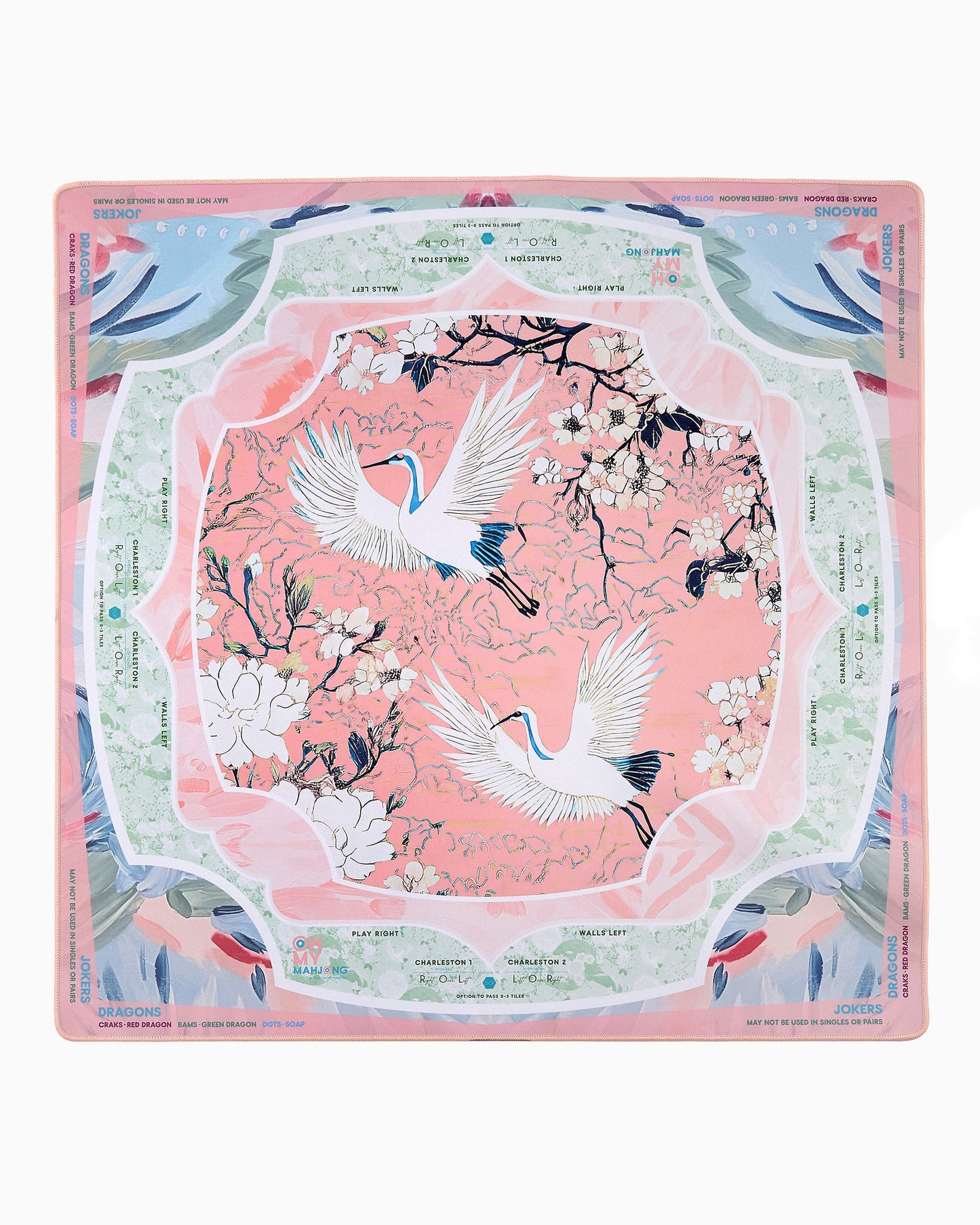 Oh My Mahjong “Heron” Mat in Tube